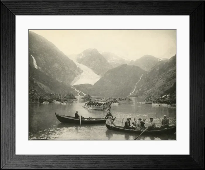 Framed Print : Glacier, Norway Framed Print : Glacier, Norway