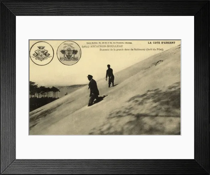 Framed Print : Dunes at Arcachon Framed Print : Dunes at Arcachon