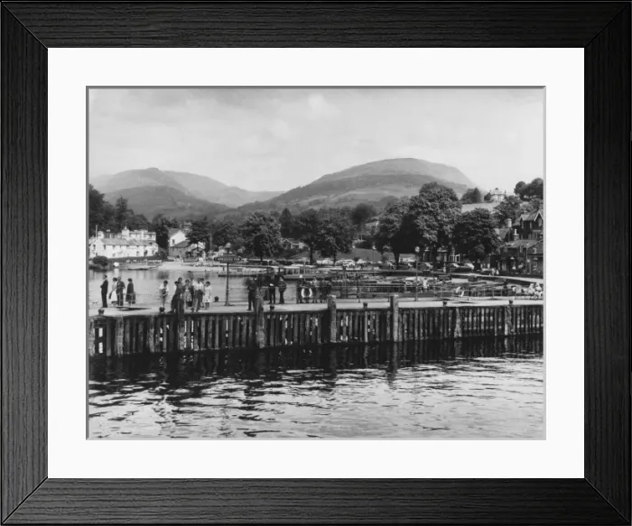Framed Print : Ambleside Pier Framed Print : Ambleside Pier