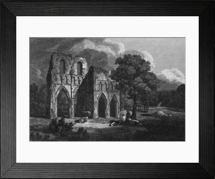 Framed Print : Roach Abbey, Yorkshire Framed Print : Roach Abbey, Yorkshire