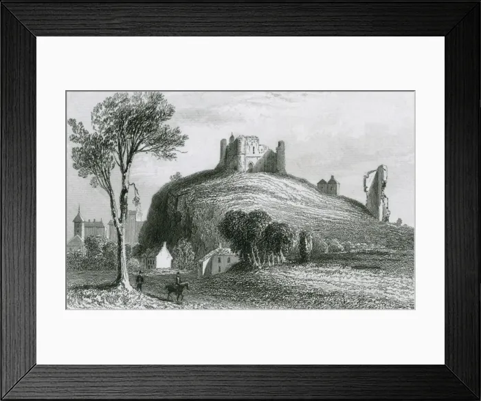 Framed Print : Knaresborough Castle, Yorkshire Framed Print : Knaresborough Castle, Yorkshire