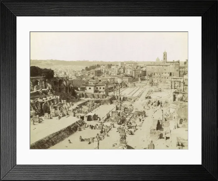 Framed Print : Italy Rome Forum Framed Print : Italy Rome Forum