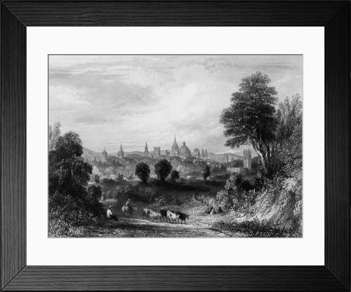 Framed Print : Oxford, Oxfordshire Framed Print : Oxford, Oxfordshire