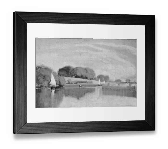 Framed Print : Norfolk Broads Framed Print : Norfolk Broads