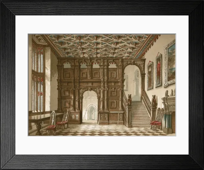 Framed Print : Methley Hall, Yorkshire Framed Print : Methley Hall, Yorkshire