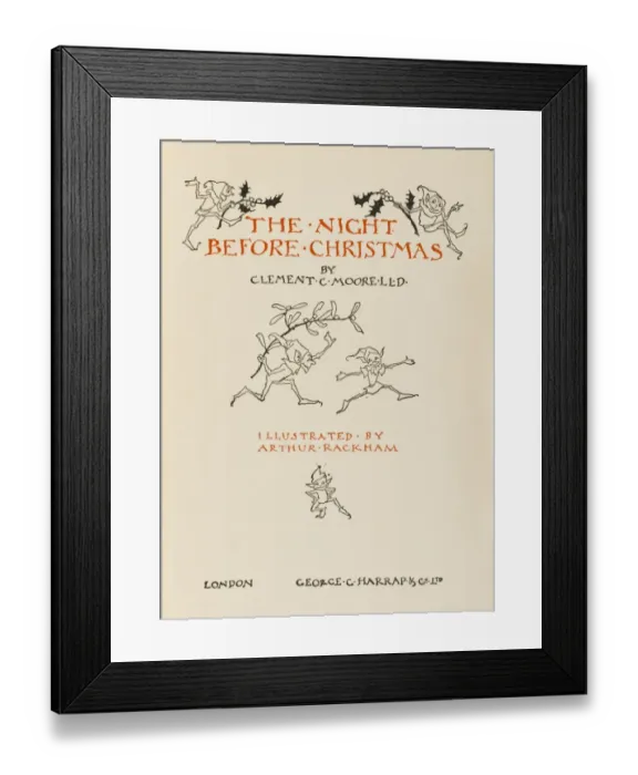 Framed Print : Night before Christmas Framed Print : Night before Christmas