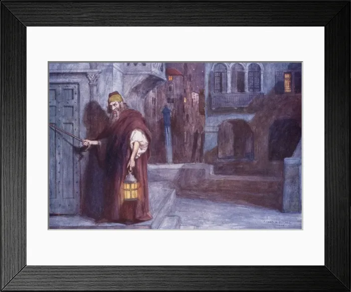 Framed Print : Merchant of V - Shylock Framed Print : Merchant of V - Shylock