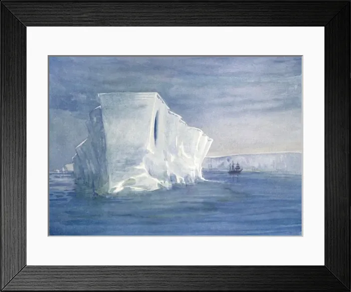 Framed Print : Shackleton Iceberg Framed Print : Shackleton Iceberg