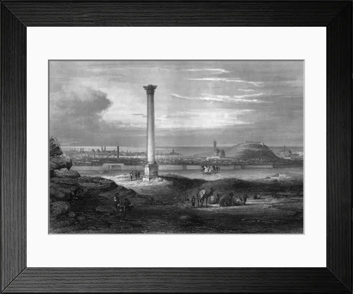 Framed Print : Pompeys Pillar Framed Print : Pompeys Pillar