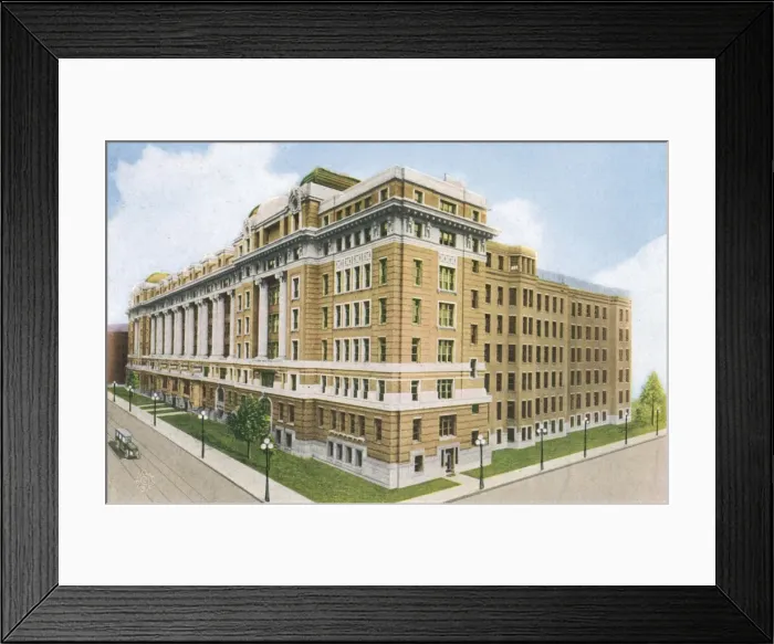 Framed Print : Hospital, Chicago Framed Print : Hospital, Chicago