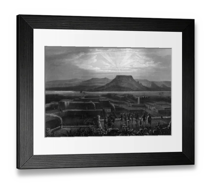 Framed Print : Pueblo of Zuni Framed Print : Pueblo of Zuni