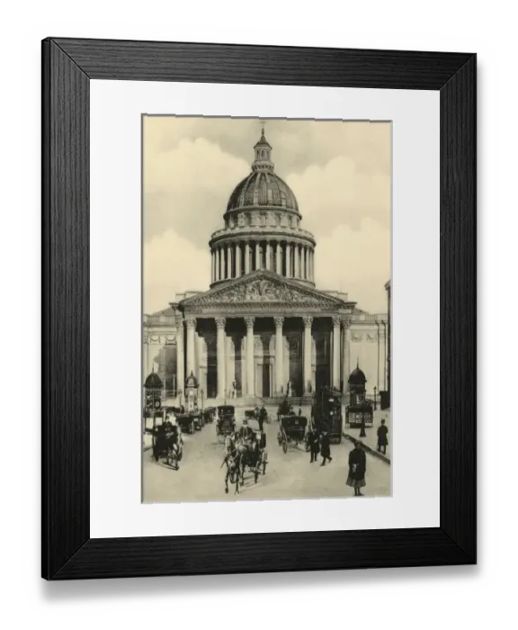 Framed Print : Paris Pantheon Framed Print : Paris Pantheon
