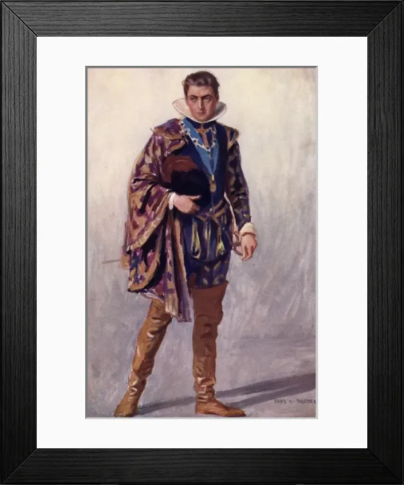 Framed Print : Merchant of V - Bassanio Framed Print : Merchant of V - Bassanio
