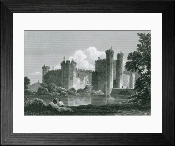 Framed Print : Maxstoke Castle, Warwickshire Framed Print : Maxstoke Castle, Warwickshire