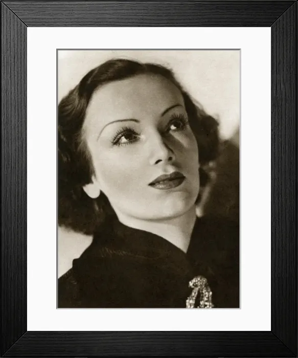 Framed Print : Mireille Balin 1937 Framed Print : Mireille Balin 1937