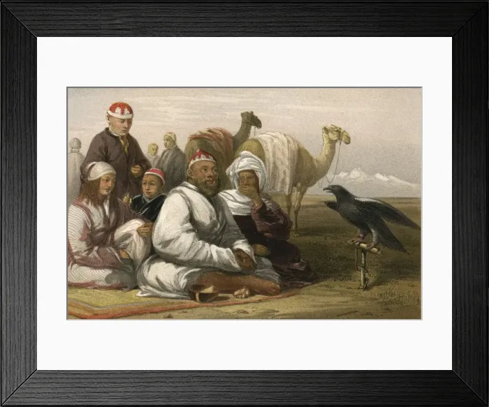 Framed Print : Sultan and Family Framed Print : Sultan and Family