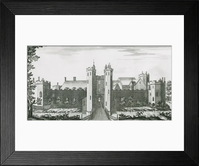 Framed Print : Maxstoke Castle, Warwickshire Framed Print : Maxstoke Castle, Warwickshire