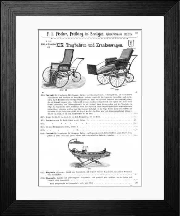 Framed Print : Wheelchairs &c Framed Print : Wheelchairs &c