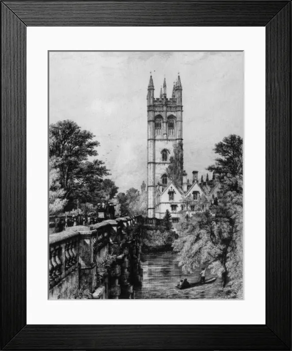 Framed Print : Magdalen Tower, Oxford Framed Print : Magdalen Tower, Oxford