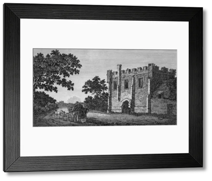 Framed Print : Mackworth Castle, Derbyshire Framed Print : Mackworth Castle, Derbyshire