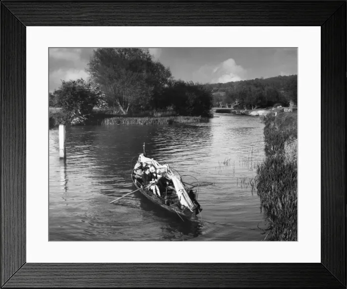Framed Print : Thames at Eynsham Framed Print : Thames at Eynsham