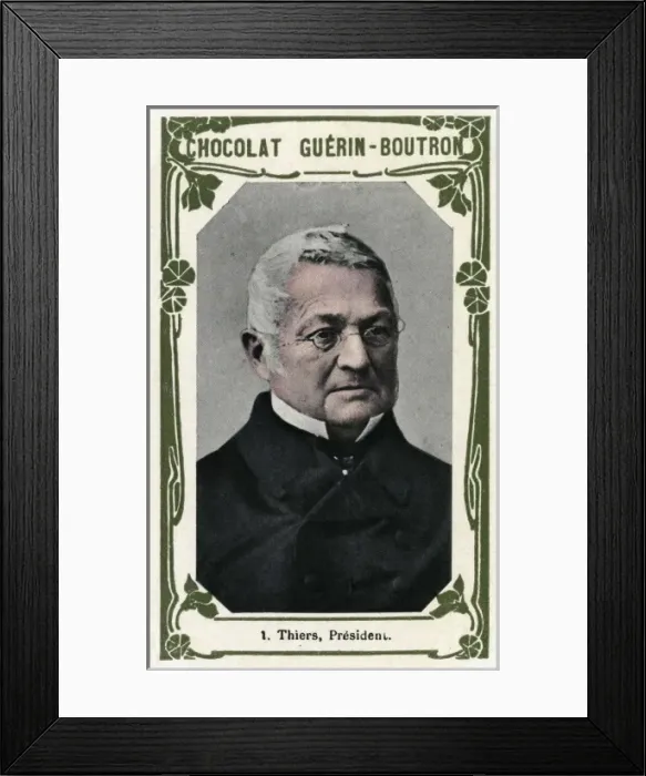 Framed Print : THIERS. LOUIS-ADOLPHE THIERS French statesman and historian Date: 1797 - 1877 Framed Print : THIERS. LOUIS-ADOLPHE THIERS French statesman and historian Date: 1797 - 1877