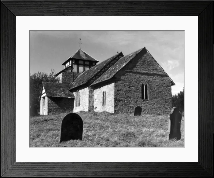 Framed Print : Cascob Church Framed Print : Cascob Church