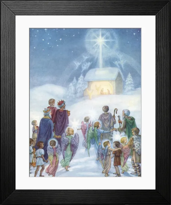 Framed Print : Christmas scene Framed Print : Christmas scene