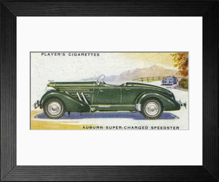 Framed Print : Auburn Speedster Framed Print : Auburn Speedster