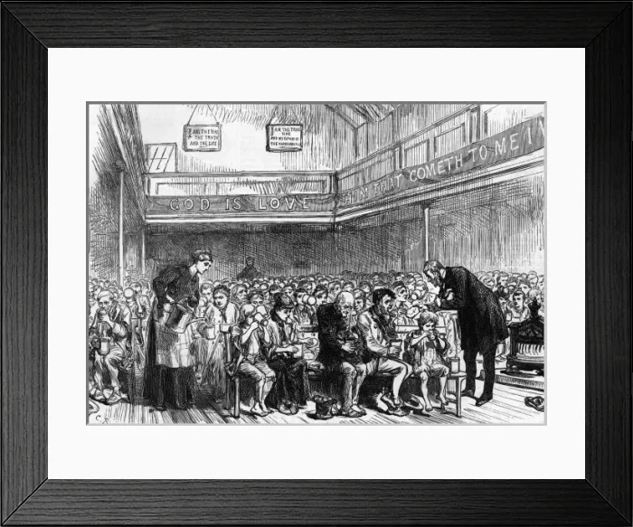 Framed Print : The Homerton Mission Breakfasts Framed Print : The Homerton Mission Breakfasts