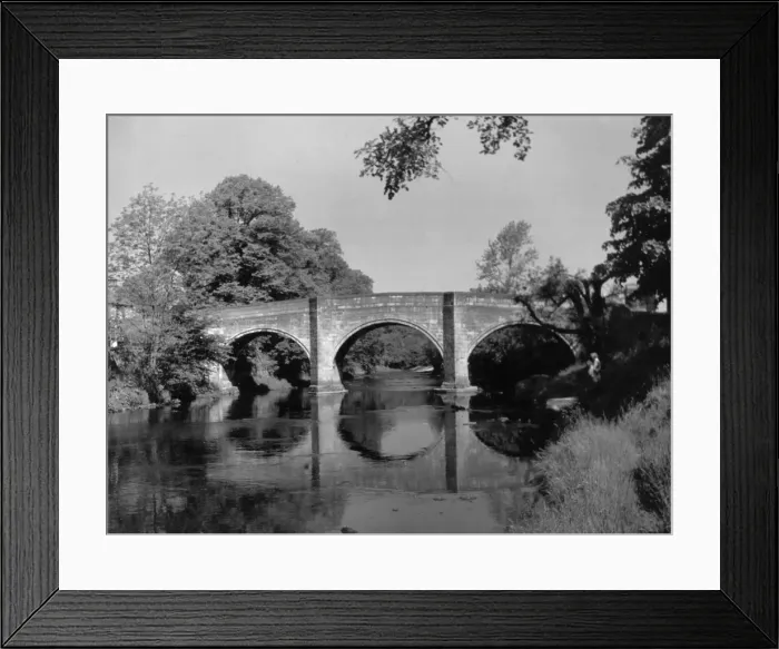 Framed Print : Old Baslow Bridge Framed Print : Old Baslow Bridge