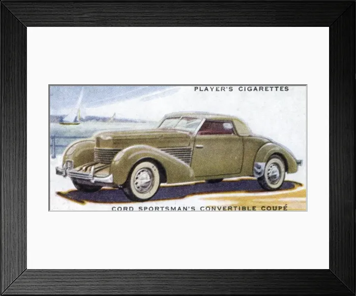 Framed Print : Cord Convertible Framed Print : Cord Convertible
