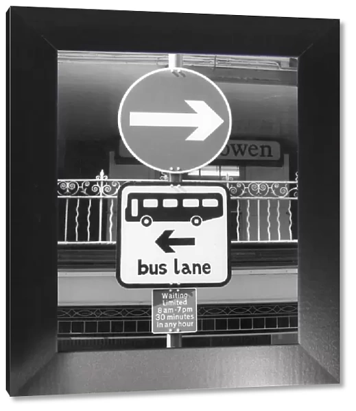 Bus Lane Sign