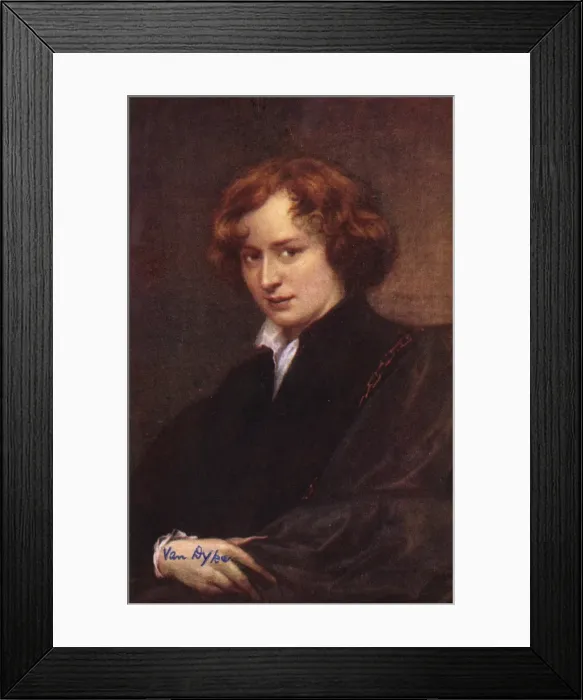 Framed Print : Van Dyck Selfportrait Framed Print : Van Dyck Selfportrait