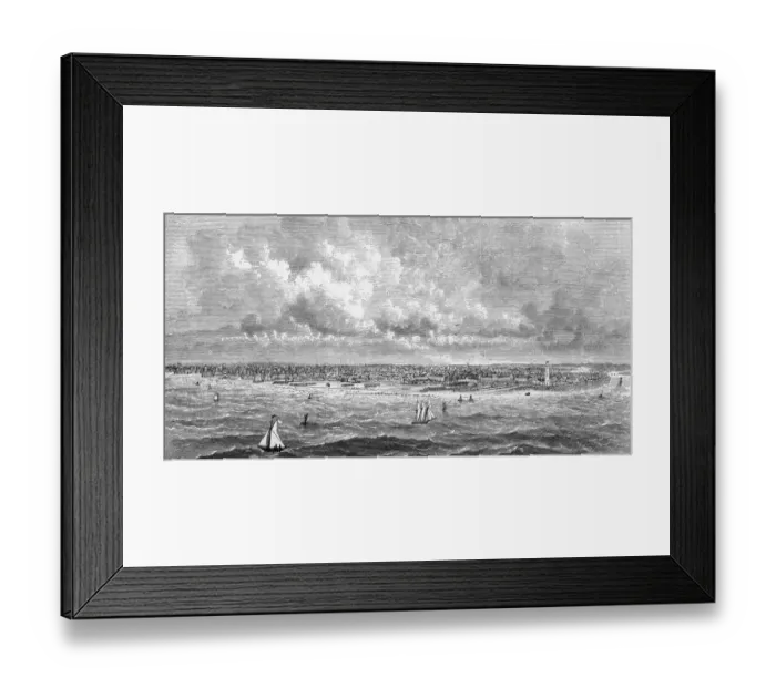 Framed Print : Atlantic City Nj Framed Print : Atlantic City Nj
