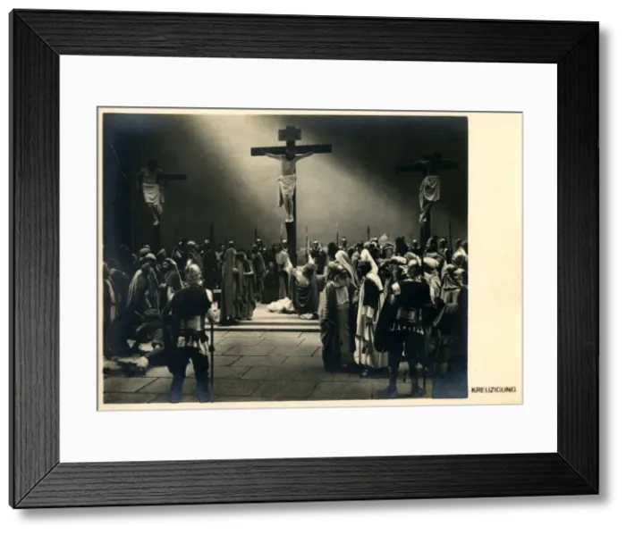 Framed Print : Oberammergau 1934 - 1 Framed Print : Oberammergau 1934 - 1