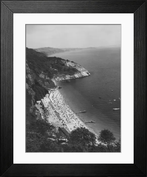 Framed Print : Coastline from Babbacombe to Teignmouth Framed Print : Coastline from Babbacombe to Teignmouth