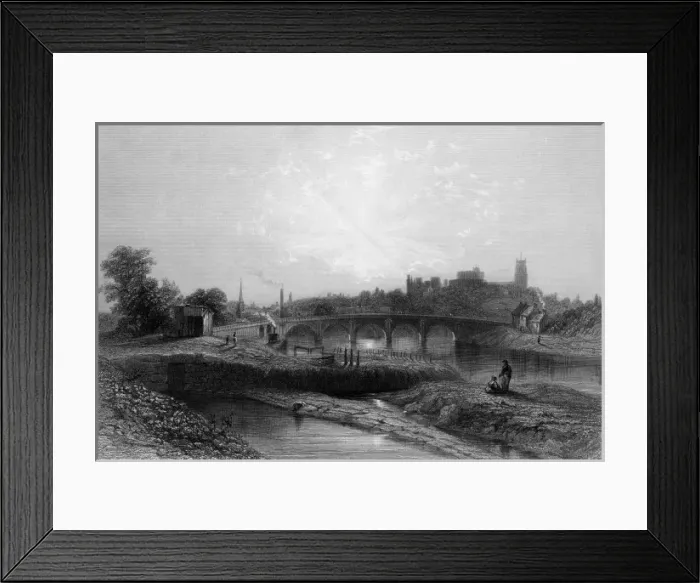 Framed Print : LANCASTER, Lancashire Framed Print : LANCASTER, Lancashire