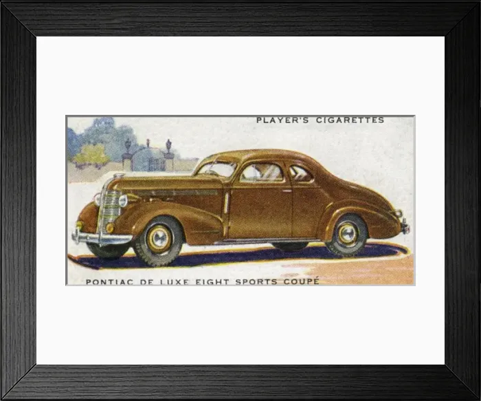 Framed Print : Pontiac Sports Coupe Framed Print : Pontiac Sports Coupe