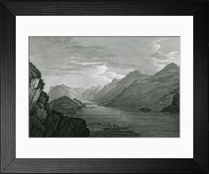 Framed Print : Buttermere and Crummock Water, Lake District Framed Print : Buttermere and Crummock Water, Lake District