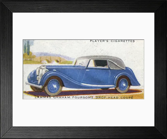 Framed Print : Lammas-Graham Coupe Framed Print : Lammas-Graham Coupe