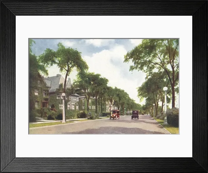 Framed Print : Chicago Lake Shore Drive Framed Print : Chicago Lake Shore Drive