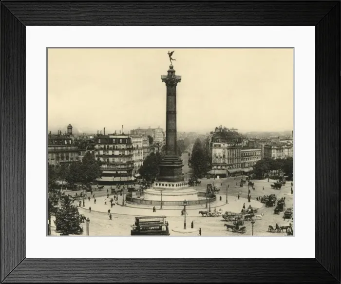 Framed Print : France Place Bastille Framed Print : France Place Bastille