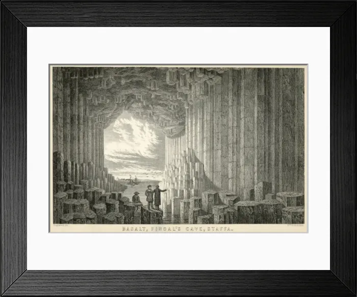 Framed Print : Fingals Cave Framed Print : Fingals Cave