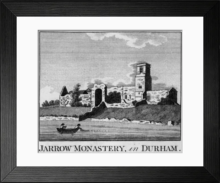 Framed Print : JARROW MONASTERY, County Durham