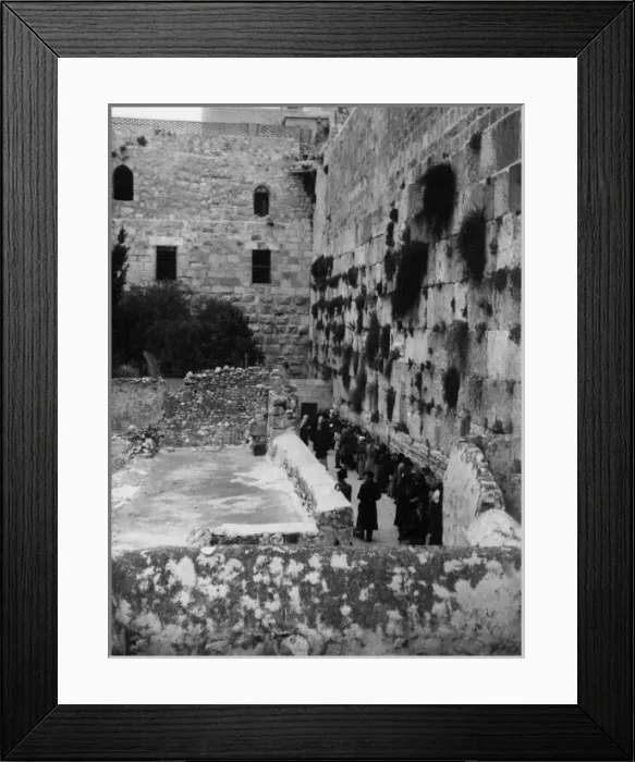 Framed Print : The Wailing Wall Framed Print : The Wailing Wall
