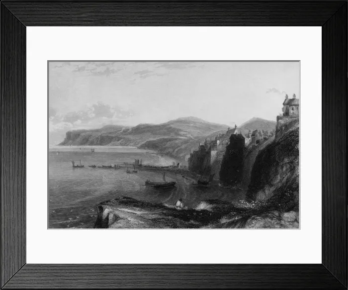 Framed Print : Robin Hoods Bay, Yorkshire Framed Print : Robin Hoods Bay, Yorkshire