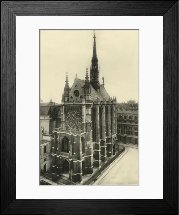 Framed Print : Paris Sainte Chapelle Framed Print : Paris Sainte Chapelle