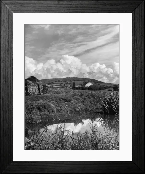 Framed Print : Clouds over Dorset Framed Print : Clouds over Dorset