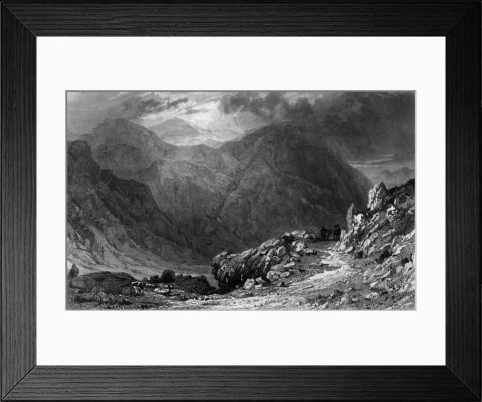 Framed Print : Scawfell Pikes, Lake District Framed Print : Scawfell Pikes, Lake District